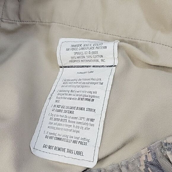 Men's Airforce trousers tiger stripe camo. - Picture 4 of 5